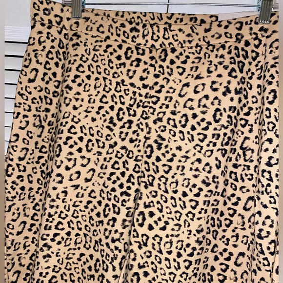 Chico’s Ponte Animal-Print Leggings 3R - Picture 3 of 6